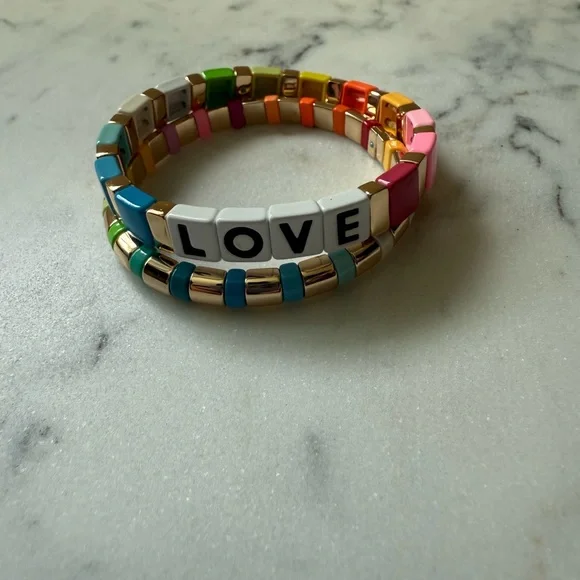 NWOT ROXANNE ASSOULIN
Love Rainbow Duo Bracelets - Picture 3 of 6
